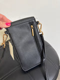 Thirty One Black Crossbody Bag, 7"x4"