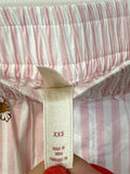 Lyre Bird Pink Stripe Shorts, XXS