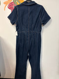 Forever 21 Denim 31" Inseam Jumpsuit, OX (XL)
