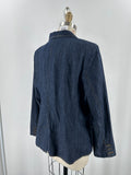 Liz Claiborne Denim Blazer Jacket, 16