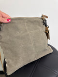 Myra Chevron Crossbody Bag, 11"x10"