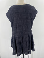 Day + Moon Black Pocket Oversized Dress, S