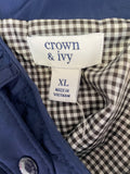 Crown & Ivy Navy Vest, XL