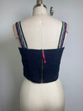 Anthropologie Black Cropped Top, 6