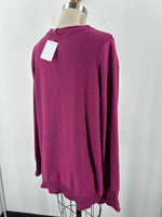 Logo Lori Goldstein Purple Sweater, M