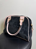 Juicy Couture Black/Pink Crossbody Bag, 11.5"x8"