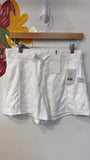 New Thread + Supply White Shorts, S