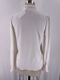 CeCe White Sweater, L
