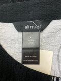 Ali Miles Black/White Top, XL