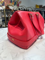 MCM Pink Satchel, 15.5"x9"x7.5"