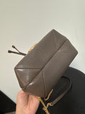 Tory Burch Small Quilted Drawstring Crossbody Bag, 6"x7"