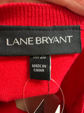 New Lane Bryant Red Sweater, 18/20