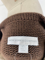 New York & Co Brown Cardigan, XS/S