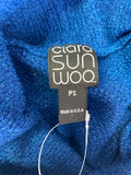 Clara Sun Woo Blue Sweater, S Petite