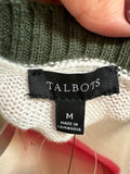 New Talbots Multicolor Sweater, M