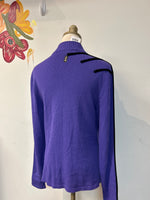 Jamie Sadock Purple Cardigan, M