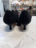 Vintage Manolo Blahnik Black Shoes, 38.5 (8.5)