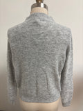 Juicy Couture Metallic Gray/Silver Sweater, S