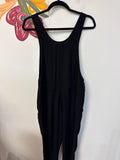 BB Dakota 25" Inseam Black Jumpsuit, 4