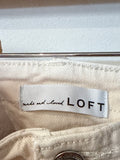 Loft Wide Leg 27" Inseam Jeans, 16