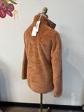 New Simply Southern Camel Pullover, S