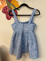 New B. Right Bashful Blue Mini Dress, S