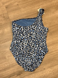 Michael Kors Blue One Piece Swimsuit, 12