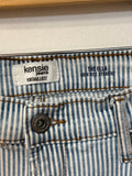 Kensie Ella Straight Leg 27" Inseam Jeans, 12