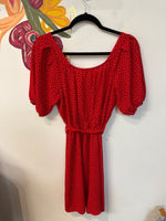 New Monteau Red Dress, XS