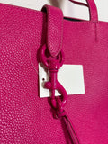 Rebecca Minkoff Pink Leather Shoulder Bag, 17"x11"