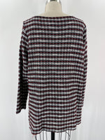 Talbots Red/Black Top, 1X