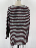 Talbots Red/Black Top, 1X