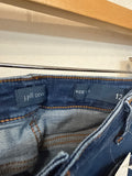 J. Jill Wide Leg 31" Inseam Jeans, 12