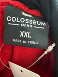 Colosseum Red UofL Hoodie Sweatshirt, XXL (mens)