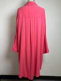 Torrid Pink Open Front Topper, 3X