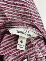 Speechless Stripe Dress, M