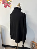 Eloquii Black Turtleneck Sweater, 18/20