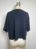 Nike Black Cropped Top, L