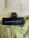 Lane Bryant Green Top, 22/24