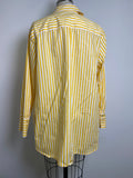Talbots Yellow Stripe Top, 2X