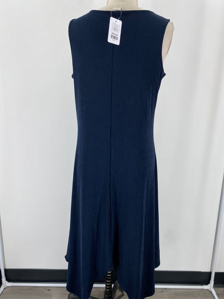 Chico's Navy Travelers Dress, M