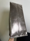New Christopher Vine Metallic  Tote Bag, 14"x13"