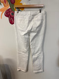 Charter Club White Lexington Straight 28" Inseam Jeans, 10 Petite