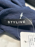 Stylive Navy Dress, M