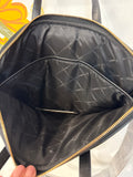 New Michael Kors Black Nylon Laptop Bag, 13"x10"