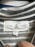 Thyme & Honey Stripe Dress, L