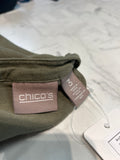 Chico's Green Top, XL