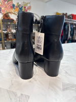 Jones New York Black Leather Brittany Boots, 6.5