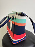 New Kate Spade Tropical Stripe Wellesley Small Camryn, 13"x9"