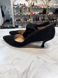 Vintage Manolo Blahnik Black Shoes, 38.5 (8.5)